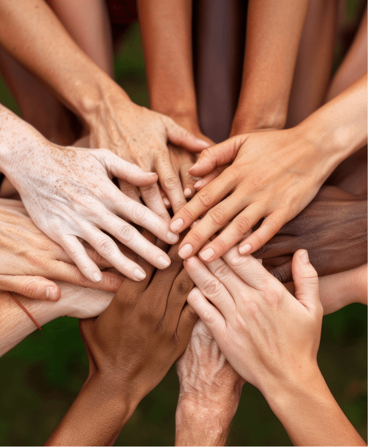 Mãos unidas